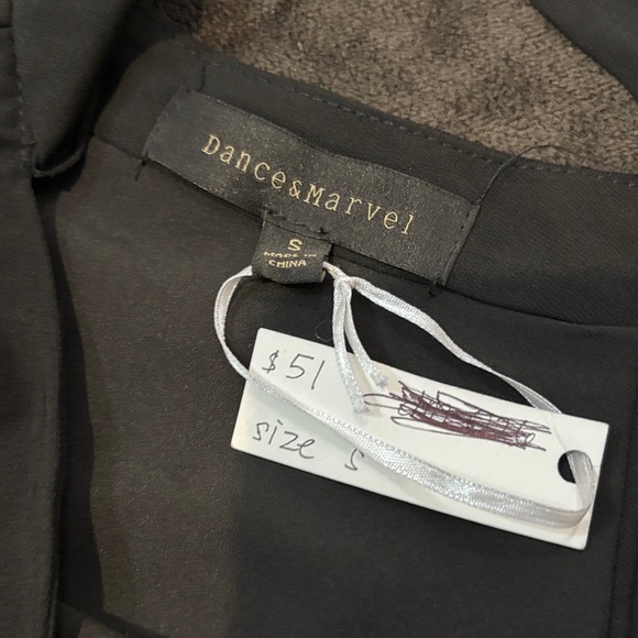 Dance & Marvel Slate Asymmetrical Bodysuit - Picture 3 of 8